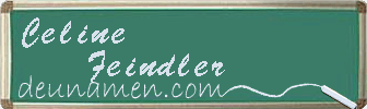 Celine Feindler Visitenkarte